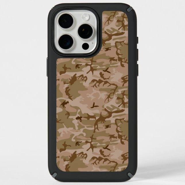 Desert Camouflage Pattern, Military Pattern, Army Speck iPhone Case (Front)
