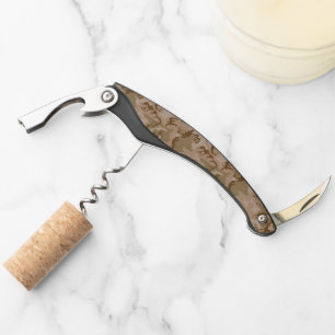 Desert Camouflage Pattern, Military Pattern, Army Waiter's Corkscrew