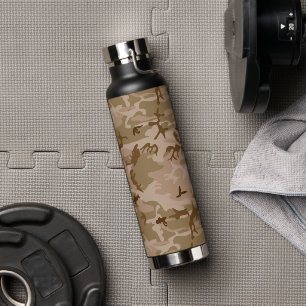 Desert Camouflage Pattern, Military Pattern, Army Water Bottle