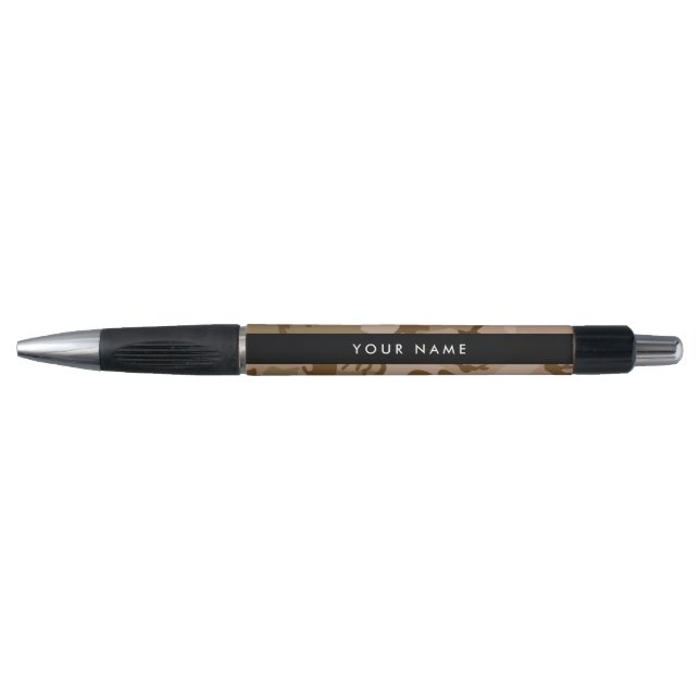 Desert Camouflage Pattern, Your name, Personalize Pen (Front)