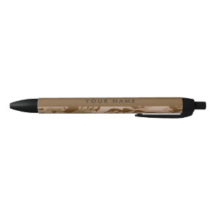 Desert Camouflage Pattern, Your name, Personalize Pen