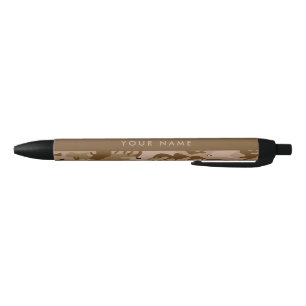 Desert Camouflage Pebbles, Your name, Personalize Pen