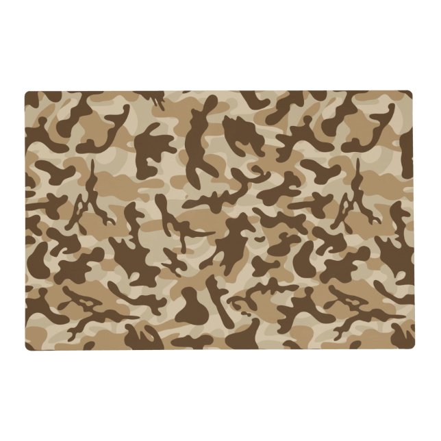 Desert Camouflage Placemat (Front)
