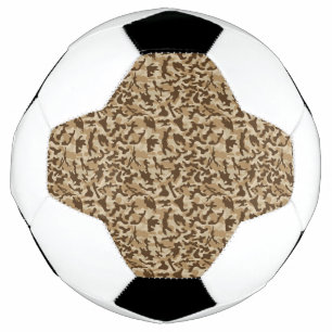 Desert Camouflage Soccer Ball