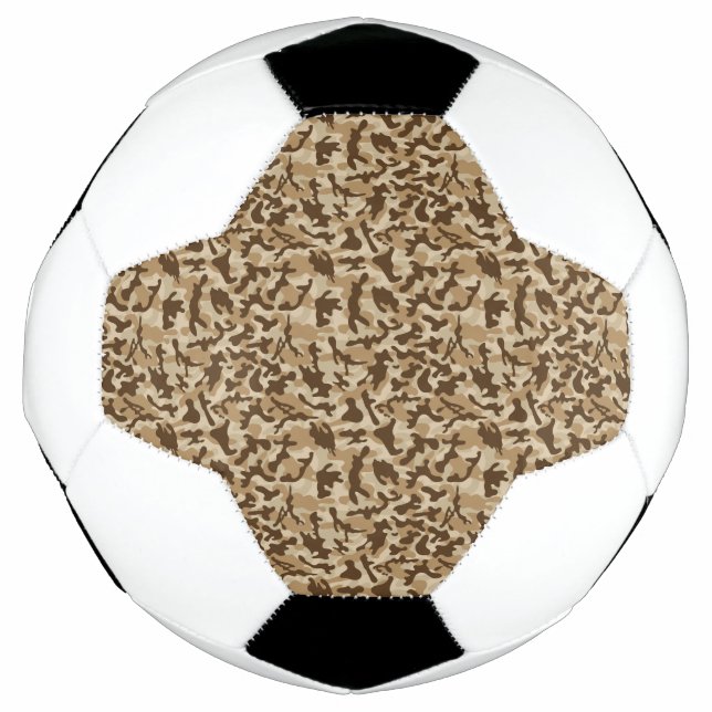 Desert Camouflage Soccer Ball (Front)