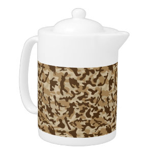 Desert Camouflage Teapot