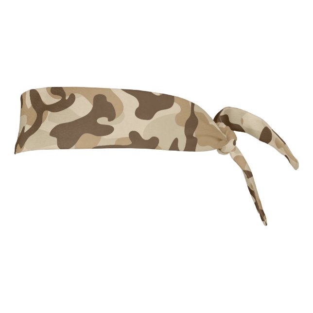 Desert Camouflage  Tie Headband (Rotate 90)