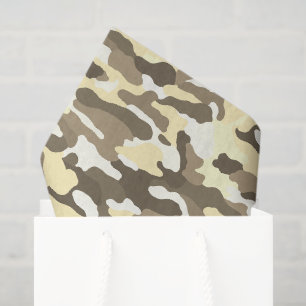 Desert Camouflage Tissue Paper
