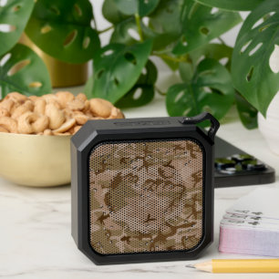 Desert Camouflage With Pebbles, Military, Army Bluetooth Speaker