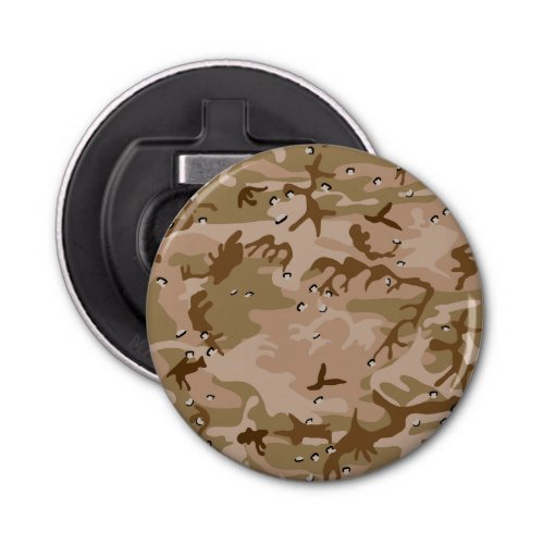 Desert Camouflage With Pebbles Military Army Bottle Opener
