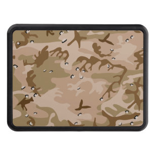 Desert Camouflage With Pebbles, Military, Army Hitch Cover