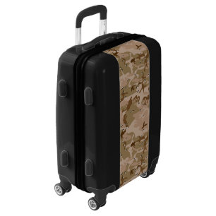 Desert Camouflage With Pebbles, Military, Army Luggage