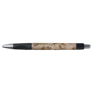 Desert Camouflage With Pebbles, Military, Army Pen