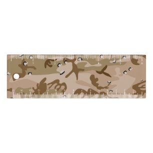 Desert Camouflage With Pebbles, Military, Army Ruler