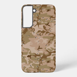 Desert Camouflage With Pebbles, Military, Army Samsung Galaxy S22+ Case