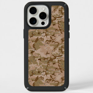 Desert Camouflage With Pebbles, Military, Army iPhone 15 Pro Max Case