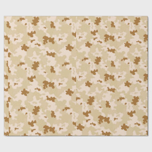 Desert Camouflage Wrapping Paper