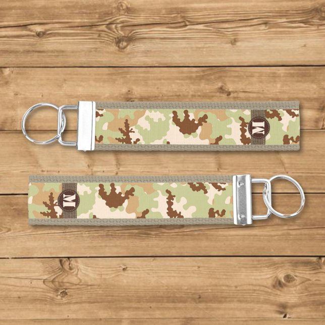 Desert camouflage wrist keychain (Creator Uploaded)
