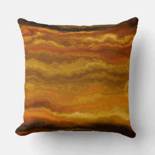 Desert Canyon Colors Southwestern Style Throw Pillow