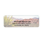 Desert Canyon View address labels