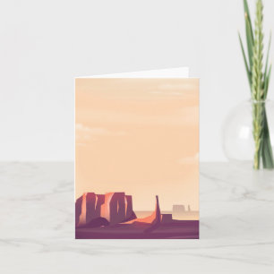 Desert Canyons Holiday Card