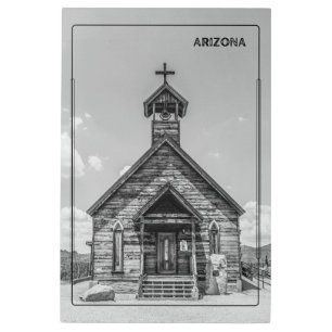 Desert Chapel  Metal Print