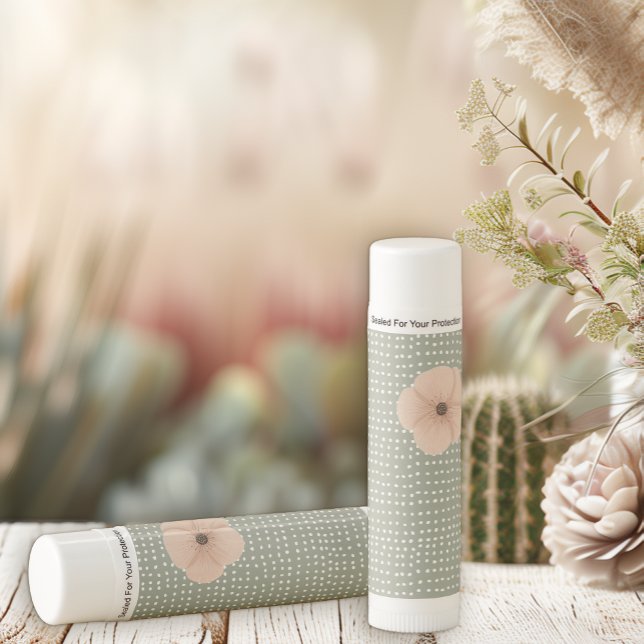 Desert Chic Lip Balm (Let us take the prickles out of your party planning with this “sand-tastic” desert chic design.)