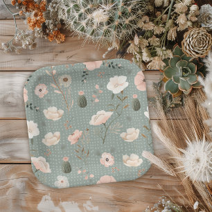 Desert Chic Paper Plates