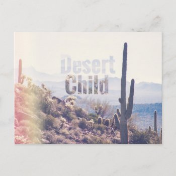 Desert Child - Superstition Wilderness | Postcard by GaeaPhoto at Zazzle
