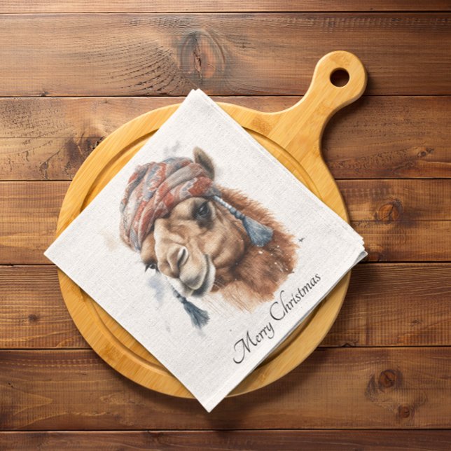 Desert Christmas Joy, custom Napkins (Creator Uploaded)