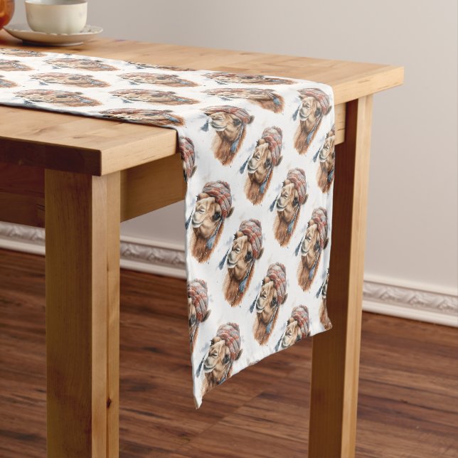 Desert Christmas Joy Short Table Runner (In Situ)