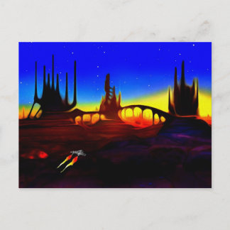 desert city postcard