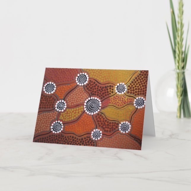Desert Corroboree Card (Front)