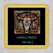 Desert - Cow Skull. Harris - Walz