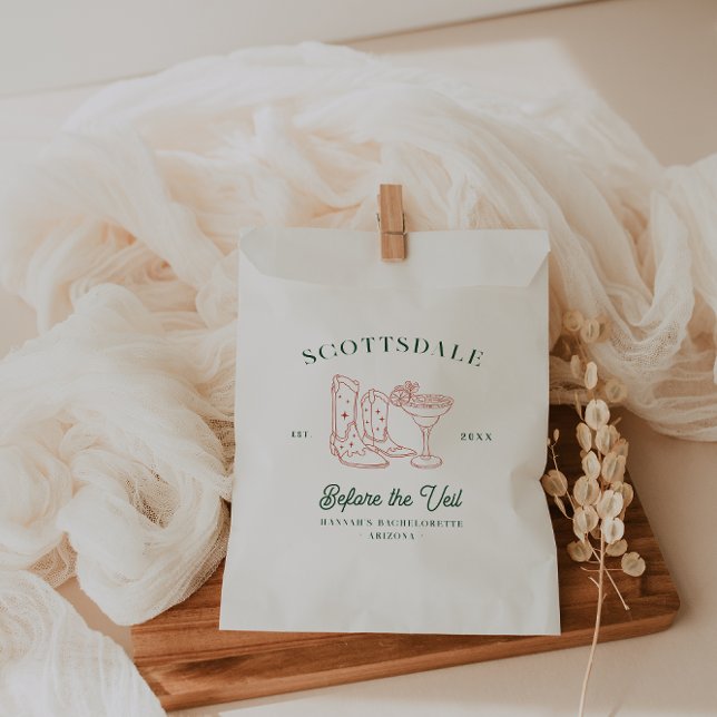 Desert Cowgirl Country Club | Bachelorette  Favor Bag (Creator Uploaded)
