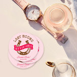Desert Cowgirl Last Rodeo Bachelorette Party Round Paper Coaster<br><div class="desc">Desert Cowgirl Last Rodeo Bachelorette Party Round Paper Coaster</div>