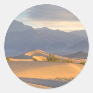 Desert Dawn Classic Round Sticker