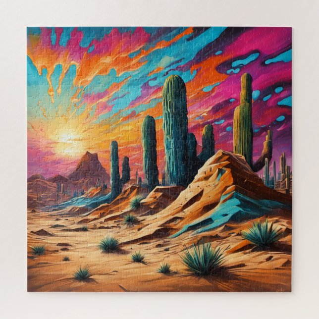 Desert Dawn Jigsaw Puzzle (Vertical)