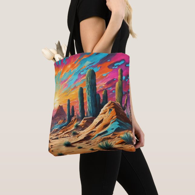 Desert Dawn Tote Bag (Close Up)