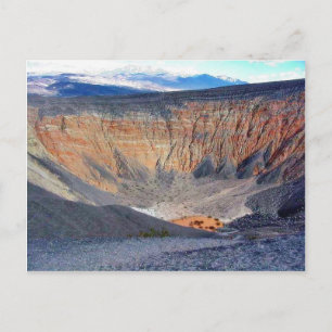Desert Death Valley Ubehebe Crater Postcard
