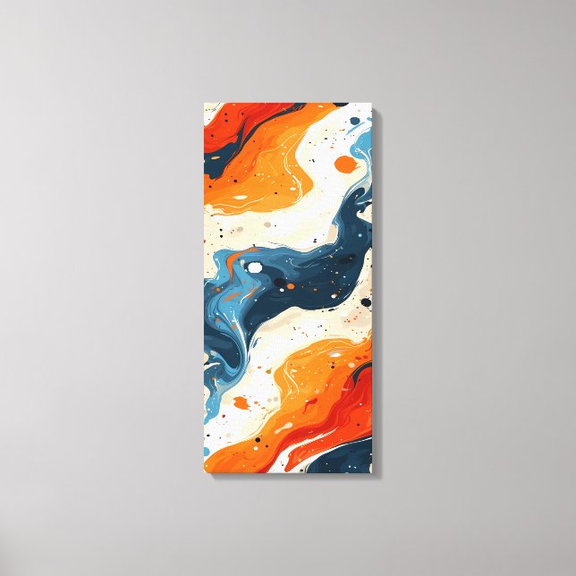 Desert & Deep Sea Canvas Print (Front)