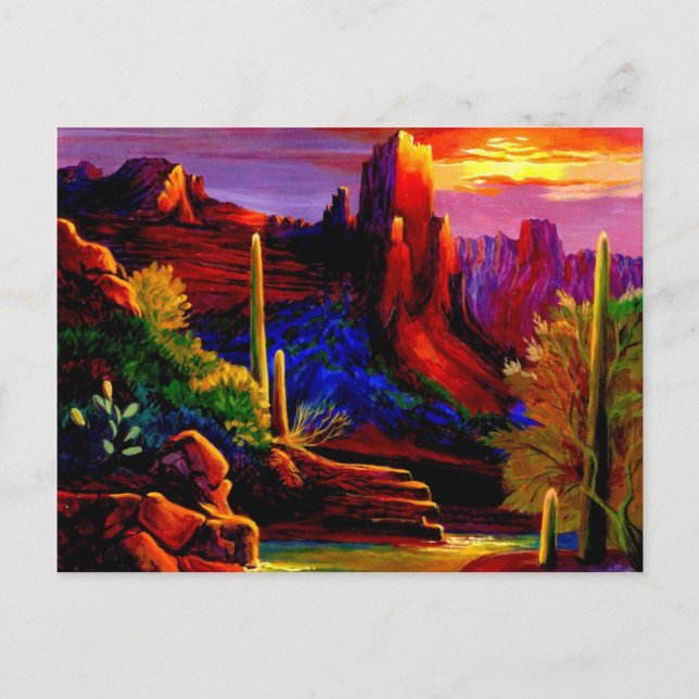 Desert Delight Postcard (Front)