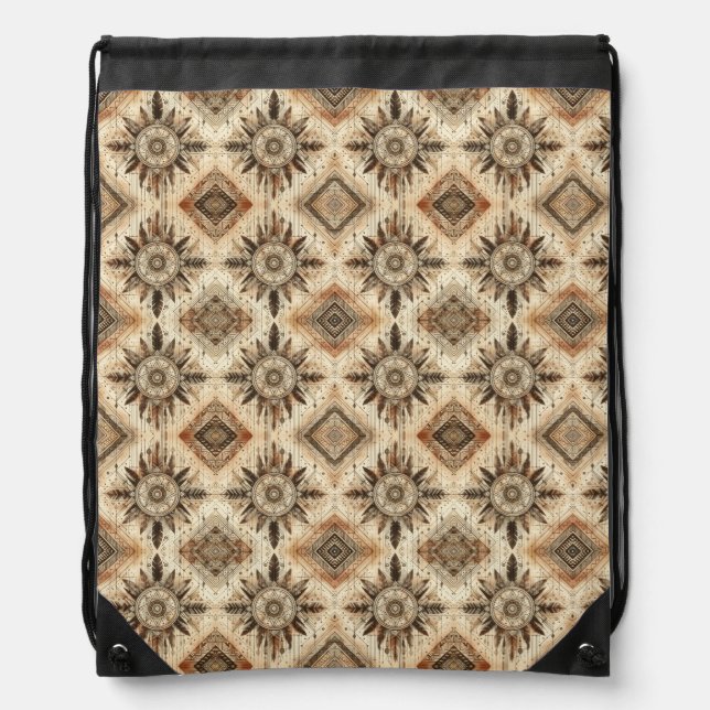 Desert Designs Drawstring Bag (Front)