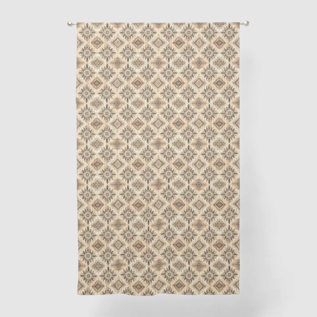 Desert Designs Sheer Curtains (Front)