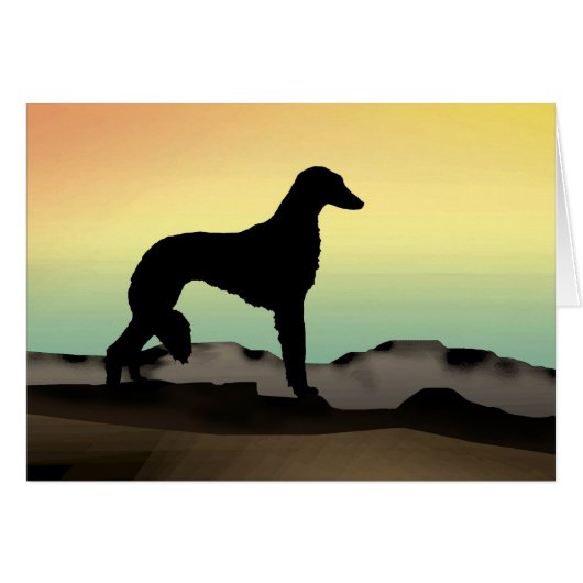 Desert Dog Saluki Cards (Front Horizontal)