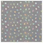 Desert Dots - Muted Nuggets - Grey Fabric