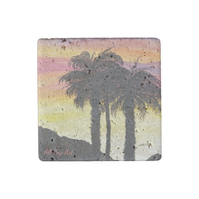 "Desert Dream" Magnet by All Joy Art (Front)