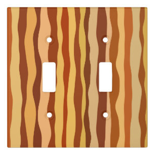 Desert Dreams Gold Burnt Orange Sienna Light Switch Cover