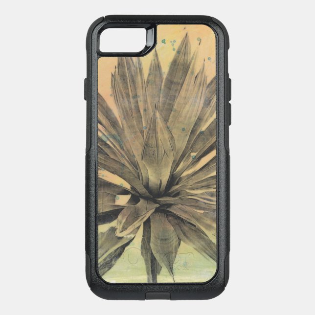Desert Dreams | Green Plant Otterbox iPhone Case (Back)