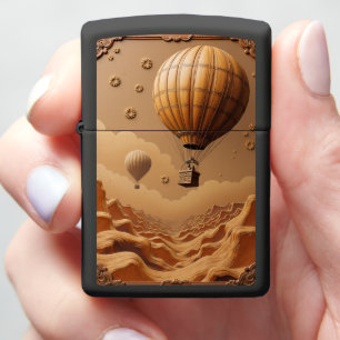Desert Drift Golden Canyon View Zippo Lighter